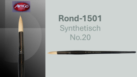 Artigo 1501 Synthetic rond - lange steel No.20 p/st