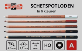 Koh-I-Noor schetspotlood 8800 serie p/s