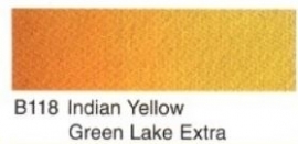B118-Indian yellow green lake ex. (OH watercolour 6ml tube)