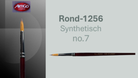 Artigo 1256 Synthetic rond - rode korte steel No. 7  p/st