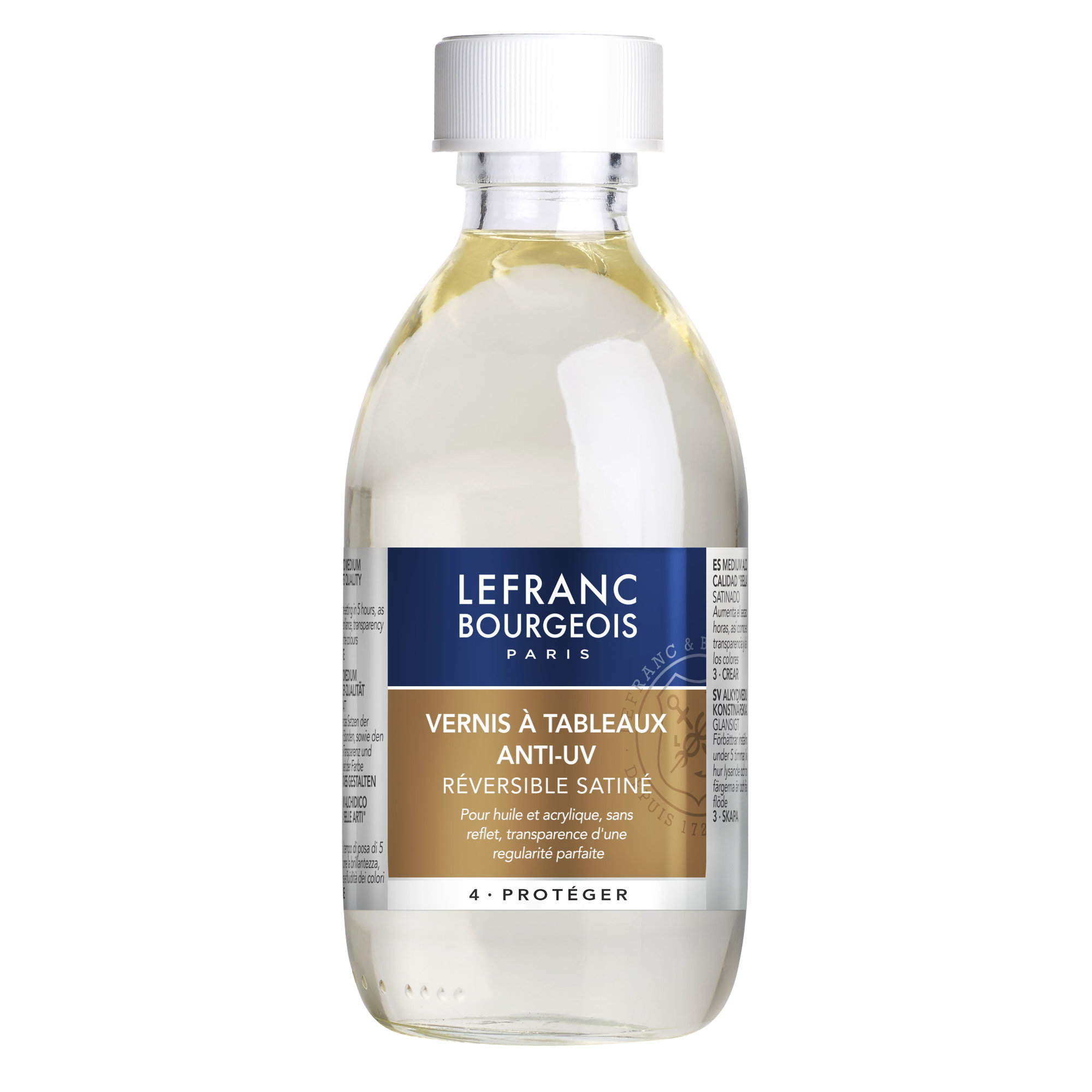 LB- Slotvernis Satijn ( anti-UV)  250 ml