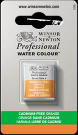 W&N Pro Water Colour ½ nap Cadmium FREE Orange  S.4