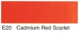 E20- Cadmium red scarlet (OH watercolour 6ml tube)