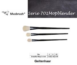 MusBrush  701 serie Mopblender geitenhaar  p/st. (prijs vanaf)