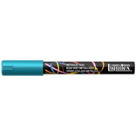 Liquitex Acrylic Marker 2mm Metallic Teal