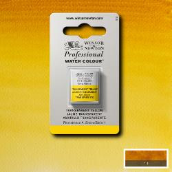 W&N Pro Water Colour ½ nap Transparent Yellow S.1