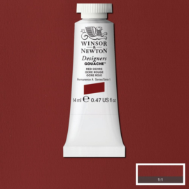 W&N Designers Gouache Red Ochre 564-serie 1