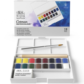 Winsor & Newton Cotman Aquarel compete  Pocket Box