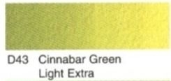 D43- Cinnabar green light ext. (OH watercolour 6ml tube)