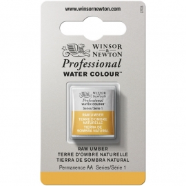 W&N Pro Water Colour ½ nap Raw Umbrer S.1