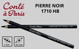Conté  à  Paris Schetspotlood 1710 PIierre Noire HB (per stuk)