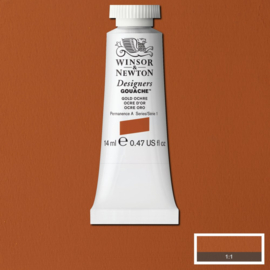 W&N Designers Gouache Gold Ochre 285-serie 1