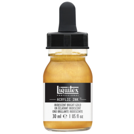 Liquitex Acrylic ink IRIDESCENT BRIGHT GOLD 30ml.