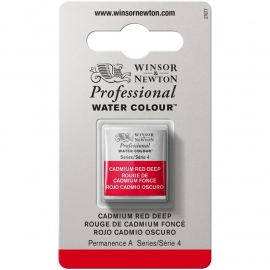 W&N Pro Water Colour ½ nap Cadmium Red Deep S.4