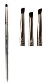 Sjabloon/Pastelbrush  schuin klein/fijn No.5 p/st.