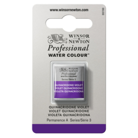 W&N Pro Water Colour ½ nap Quinacridone Violet S.3