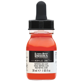 Liquitex Acrylic ink NAPHTHOL RED LIGHT 30ml.