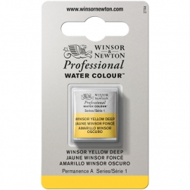 W&N Pro Water Colour ½ nap Winsor Yellow Deep S.1