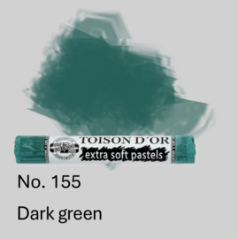 Koh-I-Noor Extra soft pastel No. 155 dark green