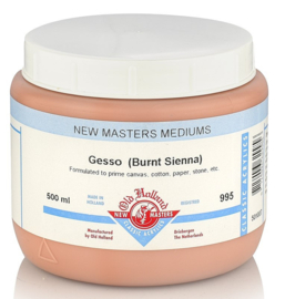 Newmasters Gesso Neutral Burnt Sienna 500 ml