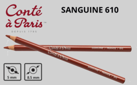 Conté  à Paris Schetspotlood 610 Sanguin (per stuk)