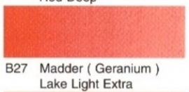 B27-Madder geranium lake lt. ex. (OH watercolour 6ml tube)
