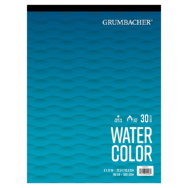 Grumbacher watercolor blok 22.9 x 30.5 cm