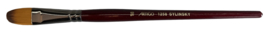 Artigo 1258 Synthetic kattentong- rode korte steel No. 16  p/st