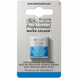 W&N Pro Water Colour ½ nap Cerulean Bleu (Red Shade ) S.3