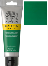 Galeria Acrylic Perm. green middle 120 ml - no.484