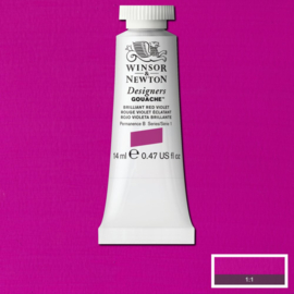 W&N Designers Gouache Briliant Red/Violet  050-serie 1