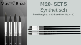 MusBrush Penseelset  M20~Set No.5 ( 4 -delig)