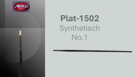 Artigo 1502  Synthetic plat- lange steel No.1 p/st