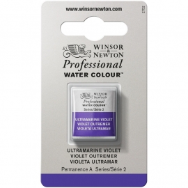 W&N Pro Water Colour ½ nap Ultramarine Violet S.2
