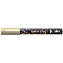 Liquitex Acrylic Marker 2mm Metallic Champagne Gold
