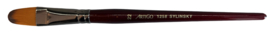 Artigo 1258 Synthetic kattentong- rode korte steel No. 22  p/st
