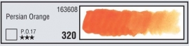 320-Persian oranje- aquarel napje