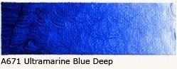 A-671 Ultramarine Blue Deep Acrylverf 60 ml