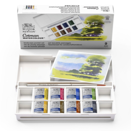 Winsor & Newton Cotman Aquarelset - Themaset LANDSCAPE