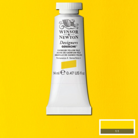 W&N Designers Gouache Cadmium Yellow pale  118-serie 4