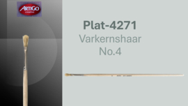Artigo 4271 - varkenshaar - No.4 p/st.