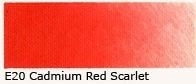 E-20 Cadmium red scarlet 40 ml