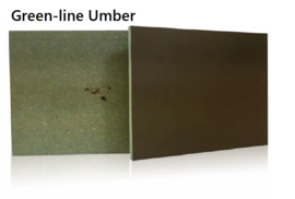 Muspaneel Green-line 15x15cm 2-pack
