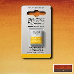 W&N Pro Water Colour ½ nap Quinacridone Gold S.3