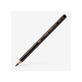 Koh-I-Noor Jumbo grafietpotlood 4 B (1cm dik) 12 stuks in doosje