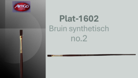 Penseel Artigo 1602 Synthetic nr. 2 Plat  p/st.