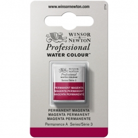 W&N Pro Water Colour ½ nap Permanent Magenta S.3