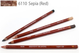 Derwent Drawing Pencil  Sepia (red)