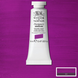 W&N Designers Gouache Briliant Violet  052-serie 1