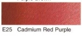 E25- Cadmium red purple (OH watercolour 6ml tube)